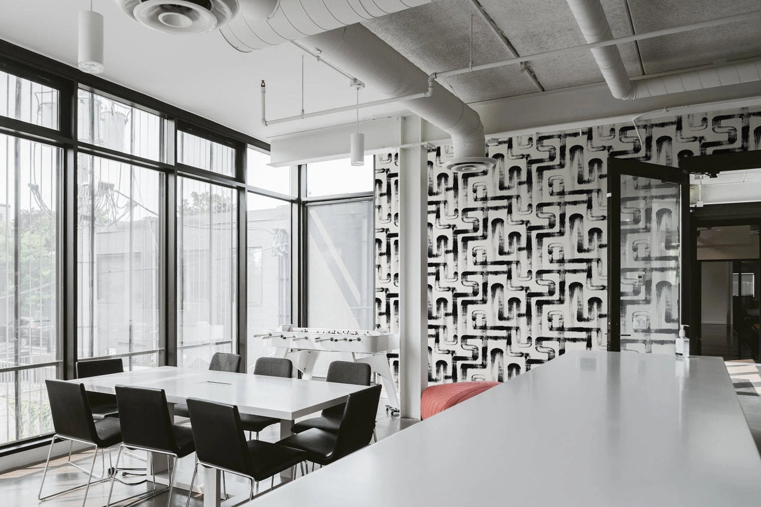 Commercial Wallpaper Hanging